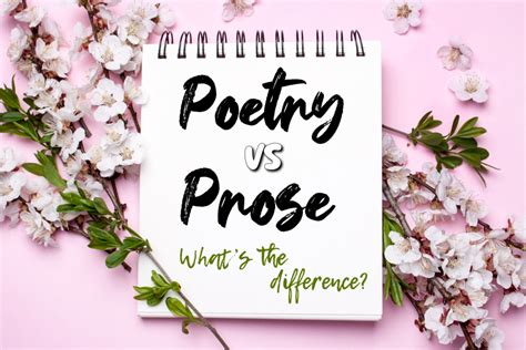 how does poetry differ from prose in terms of its rhythm and cadence?